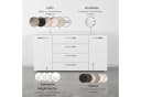 Rauch Kombikommode Montclar beige Hochglanz mit Soft-Close Bild 4