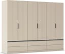 OTTO home Kleiderschrank ARVEN Beige Skandi-Design mit Soft-Close Bild 2