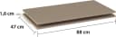 rauch Einlegeboden für rauch-ONE Schränke Beige Bild 2