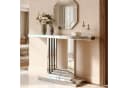 OKWISH Konsolentisch Silber U-Form-Basis Bild 2