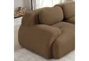 OKWISH Ecksofa Cordsofa Braun Modular Bild 5