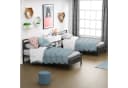 OKWISH Metallbett Jugendbett 90x200cm ohne Matratze Bild 1