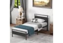 OKWISH Metallbett Jugendbett 90x200cm ohne Matratze Bild 3