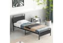 OKWISH Metallbett Jugendbett 90x200cm ohne Matratze Bild 4