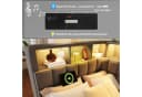 OKWISH Polsterbett Leinen-Ausziehbett 90/180x200 cm mit LED, Bluetooth und Stauraum Bild 5