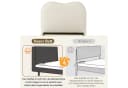 OKWISH Polsterbett 90x200 cm mit Stauraum und Lattenrost Beige Bild 5