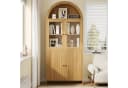 OKWISH Vitrine Sideboard Holzoptik Bild 2