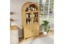OKWISH Vitrine Sideboard Holzoptik Bild 4