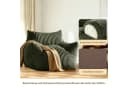 OKWISH Sofa Sitzsack Grün mit Ottoman - Ergonomisches Lounge-Sofa Bild 3