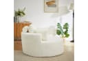OKWISH Relaxsessel Modern Beige Chenille mit Kopfstütze Bild 3