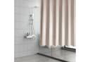 OKWISH Duschvorhang Wasserabweisend Boho-Chic Coffee/Apricot Bild 1