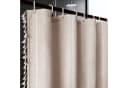 OKWISH Duschvorhang Wasserabweisend Boho-Chic Coffee/Apricot Bild 5
