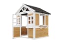 OKWISH Kinder-Holzhaus mit Tür & Fenster, wetterfest Bild 5