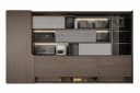 JVmoebel Büroensemble mit Chefschreibtisch, Büroschrank und Sessel Bild 1