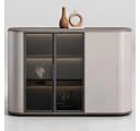 JVmoebel Sideboard Modern Beige mit eleganter Beleuchtung Bild 2