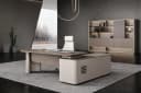 JVmoebel Büromöbel-Set Chefschreibtisch, Büroschrank & Sessel Elegantes Design Bild 1