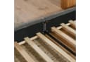 MODFU Polsterbett Dunkelgrau Chenille Eukalyptus & Eisen Bild 5