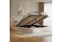 MODFU Polsterbett 180x200 cm mit Bettkasten Chenille Beige Bild 1