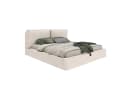 MODFU Polsterbett 180x200 cm mit Bettkasten Chenille Beige Bild 3