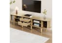 MODFU Lowboard Rustikaler TV-Schrank Walnussoptik Bild 1