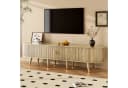 MODFU Lowboard Rustikaler TV-Schrank Walnussoptik Bild 3