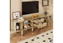 MODFU Lowboard Rustikaler TV-Schrank Walnussoptik Bild 4