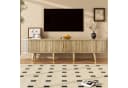 MODFU Lowboard Rustikaler TV-Schrank Walnussoptik Bild 5