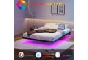 MODFU Metallbett 140x200 cm mit LED-Lichtleiste und Ladestation Bild 1