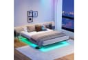 MODFU Metallbett 140x200 cm mit LED-Lichtleiste und Ladestation Bild 5