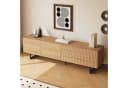 MODFU TV-Schrank Sideboard mit skulpturaler 3D-Textur & welliger Maserung Bild 2