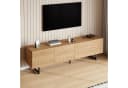 MODFU TV-Schrank Sideboard mit skulpturaler 3D-Textur & welliger Maserung Bild 4
