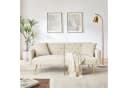 MODFU Schlafsofa 2-Sitzer Beige Samt mit verstellbarer Rückenlehne Bild 3