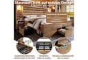 MODFU Holzbett 180x200 mit LED, Schubladen & USB-Anschluss Bild 3