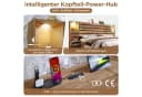 MODFU Holzbett 180x200 mit LED, Schubladen & USB-Anschluss Bild 4