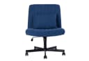 MODFU Bürostuhl Blau Höhenverstellbar Ohne Armlehne Bild 4