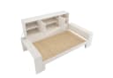 MODFU Stauraumbett Ausziehbett 90/180x200 cm Weiß mit USB-Anschlüssen Bild 5