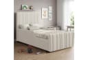 MODFU Polsterbett Beige Leinen mit Stauraum und Lattenrost Bild 3