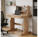MODFU höhenverstellbarer Kindertisch mit neigbarer Tischplatte beige Bild 1