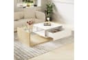 STILVORA Couchtisch Hochglanz mit LED-Beleuchtung Bild 4