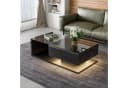 STILVORA Couchtisch Hochglanz mit LED-Beleuchtung Bild 2