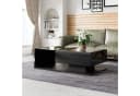 STILVORA Couchtisch Hochglanz mit LED-Beleuchtung Bild 5