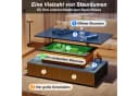 STILVORA Couchtisch Schwarz mit LED & Stauraum Bild 4