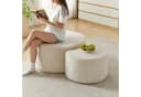 STILVORA Couchtisch Schaumstoff 2er-Set Beige Bild 2