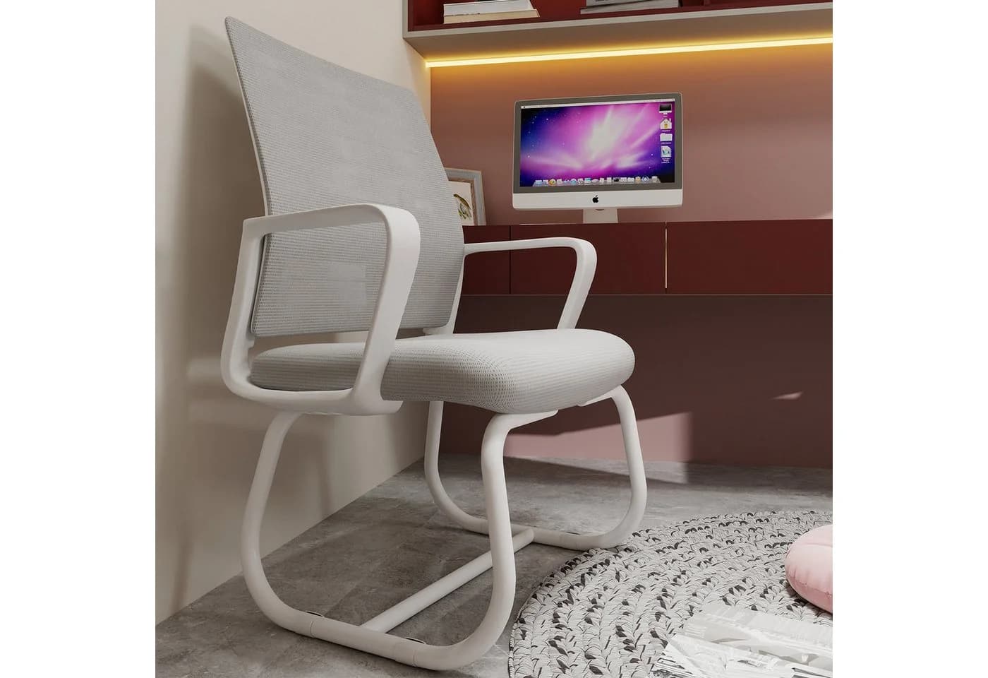 STILVORA Relaxsessel Bürostuhl Netzgewebe Rückenlehne - Bild 2