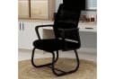 STILVORA Relaxsessel Schwarz Metallrahmen Netzrücken Bild 3
