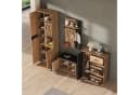 STILVORA Garderoben-Set mit Sitzbank, 4er-Set Wandgarderobe mit Schuhschrank Bild 1