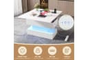 STILVORA Couchtisch mit Steckdose, LED-Licht, USB-C und USB-Ladebuchse Bild 5