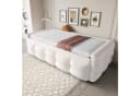 STILVORA Schlafsofa Teddy-Samt 90/180x190 cm Multifunktional Bild 3