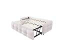 STILVORA Schlafsofa Teddy-Samt 90/180x190 cm Multifunktional Bild 4