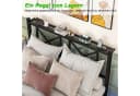 REDOM Kinderbett Metallbett mit LED-Licht und Ladefunktion Schwarz Bild 4